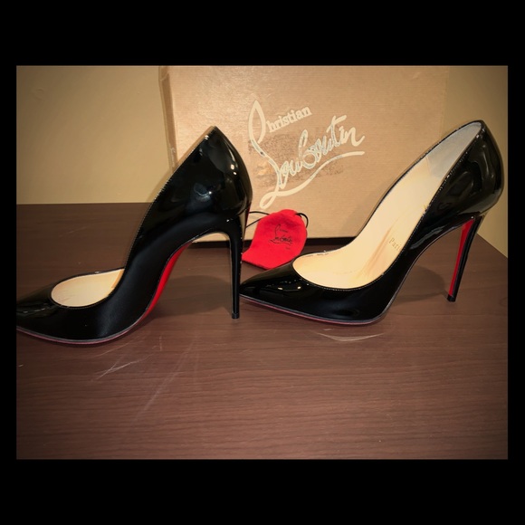 Christian Louboutin Shoes - Christian Louboutin Pigalle Follies 100 Pat. Pumps